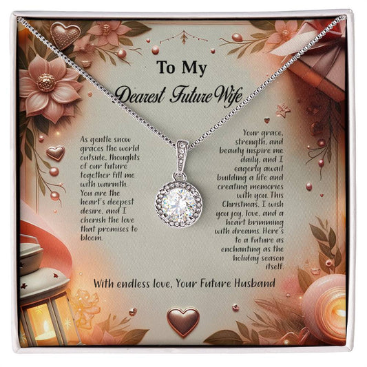 4044b Eternal Hope Necklace, Gift to my Future Wife with Beautiful Message Card