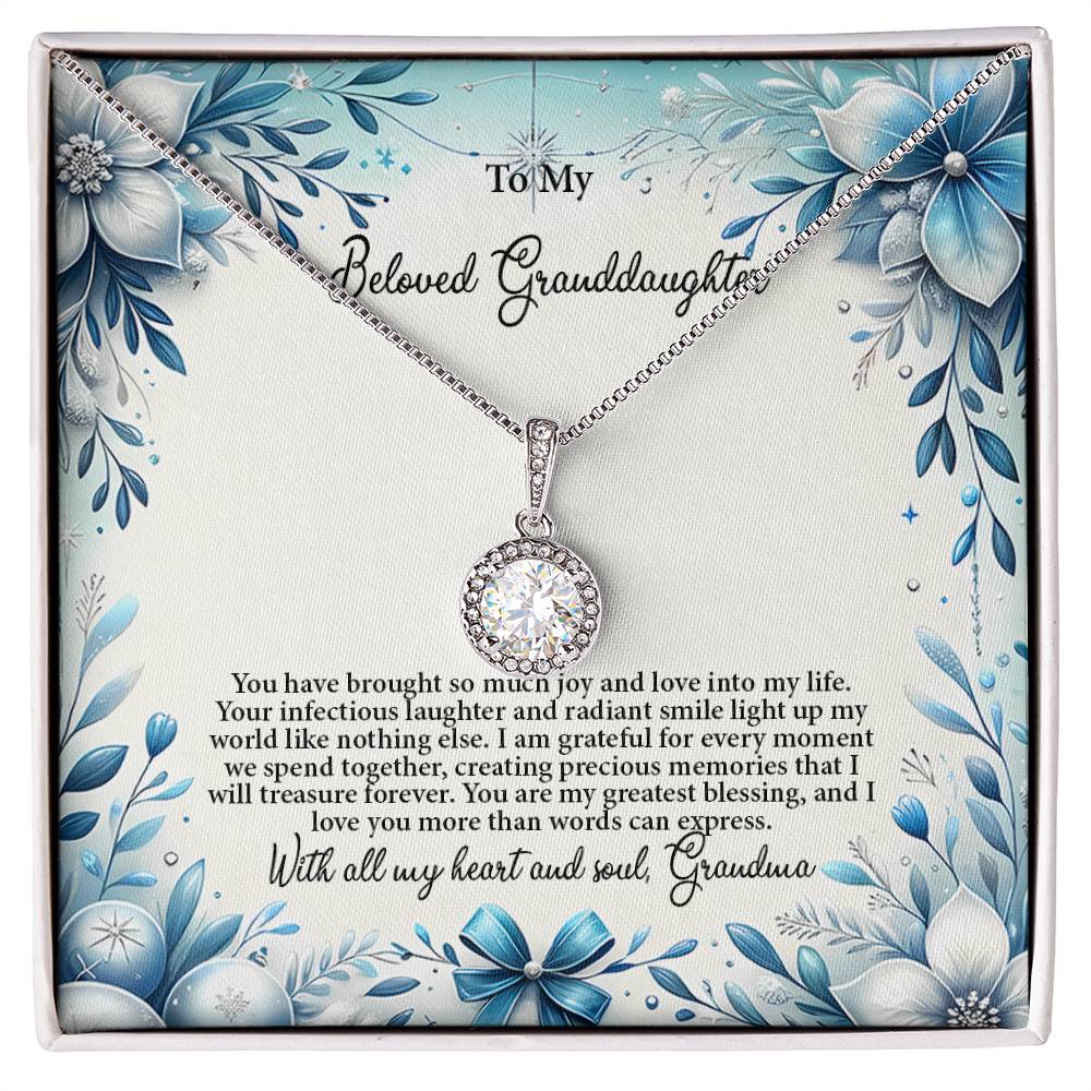 4050a Eternal Hope Necklace, Gift to my Granddaughter with Beautiful Message Card