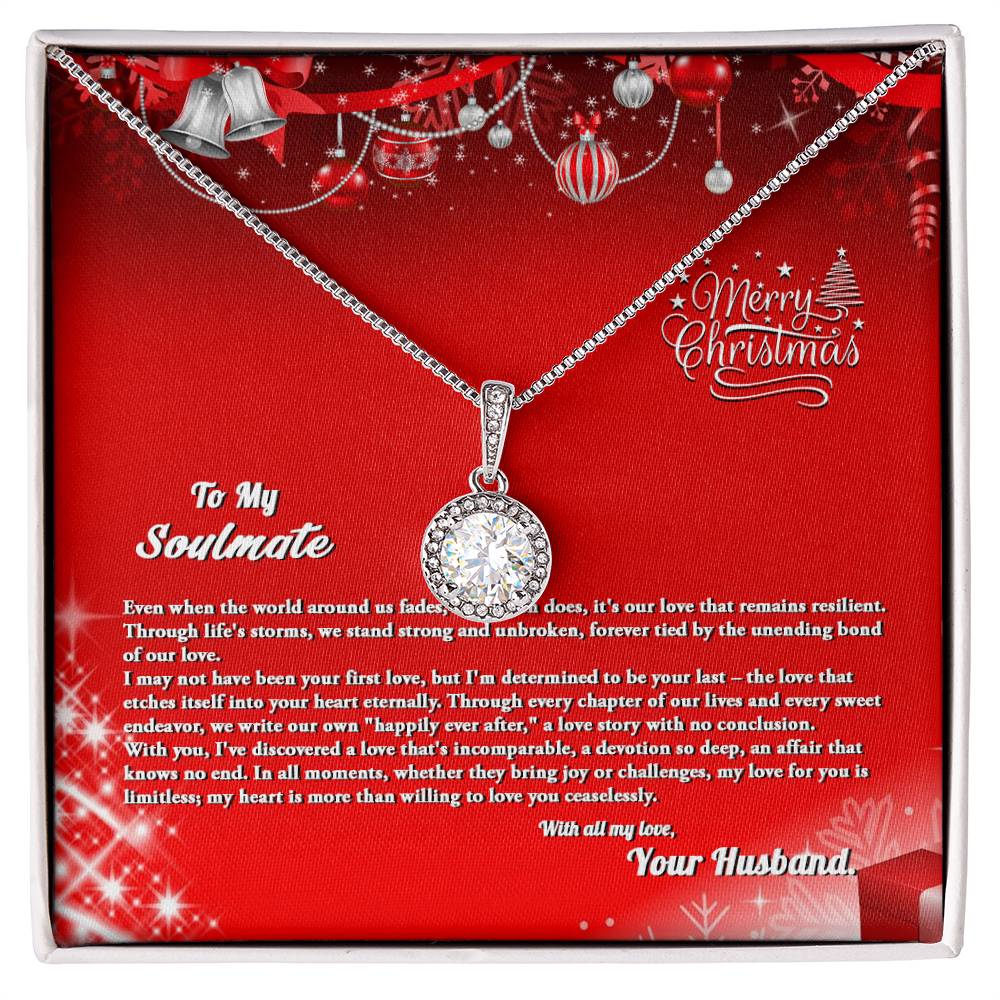 4007b Eternal Hope Necklace, Gift to My Soulmate with Beautiful Message Card