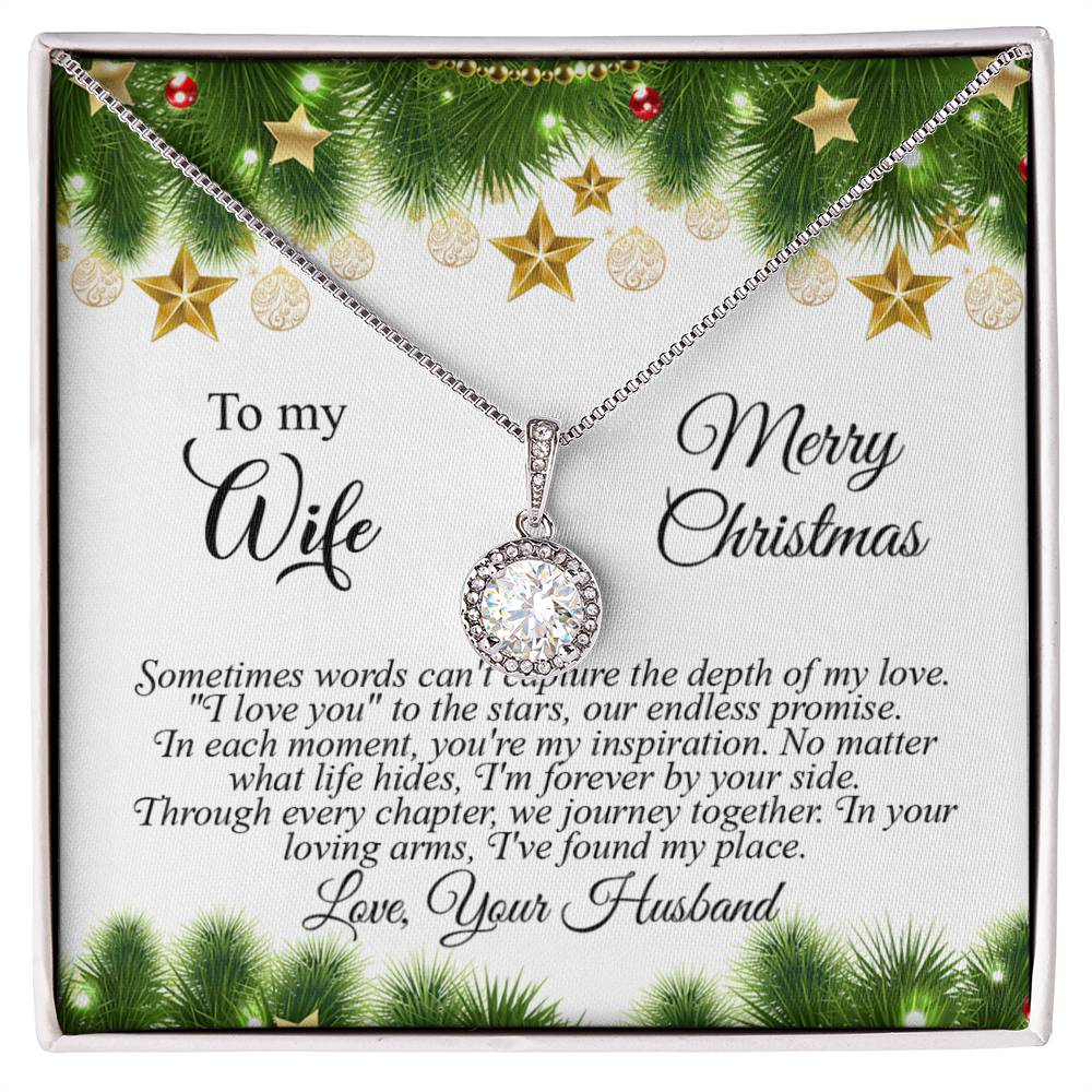 4004c Eternal Hope Necklace, Gift to My Wife with Beautiful Message Card