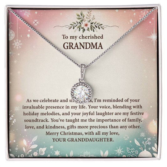 4057d Eternal Hope Necklace, Gift to my Grandma with Beautiful Message Card
