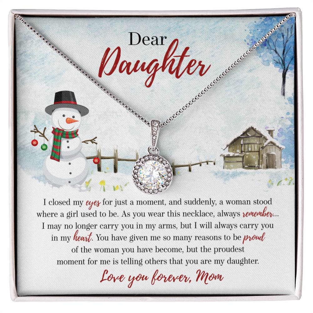 94386b Eternal Hope Necklace, Gift to my Daughter with Beautiful Message Card