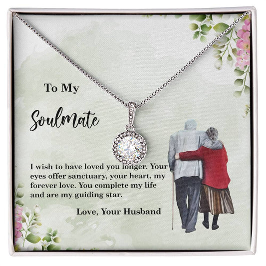 4028c Eternal Hope Necklace, Gift to My Soulmate with Beautiful Message Card