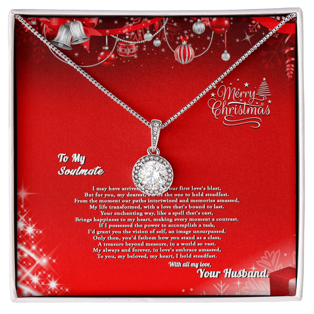 4007a Eternal Hope Necklace, Gift to My Soulmate with Beautiful Message Card