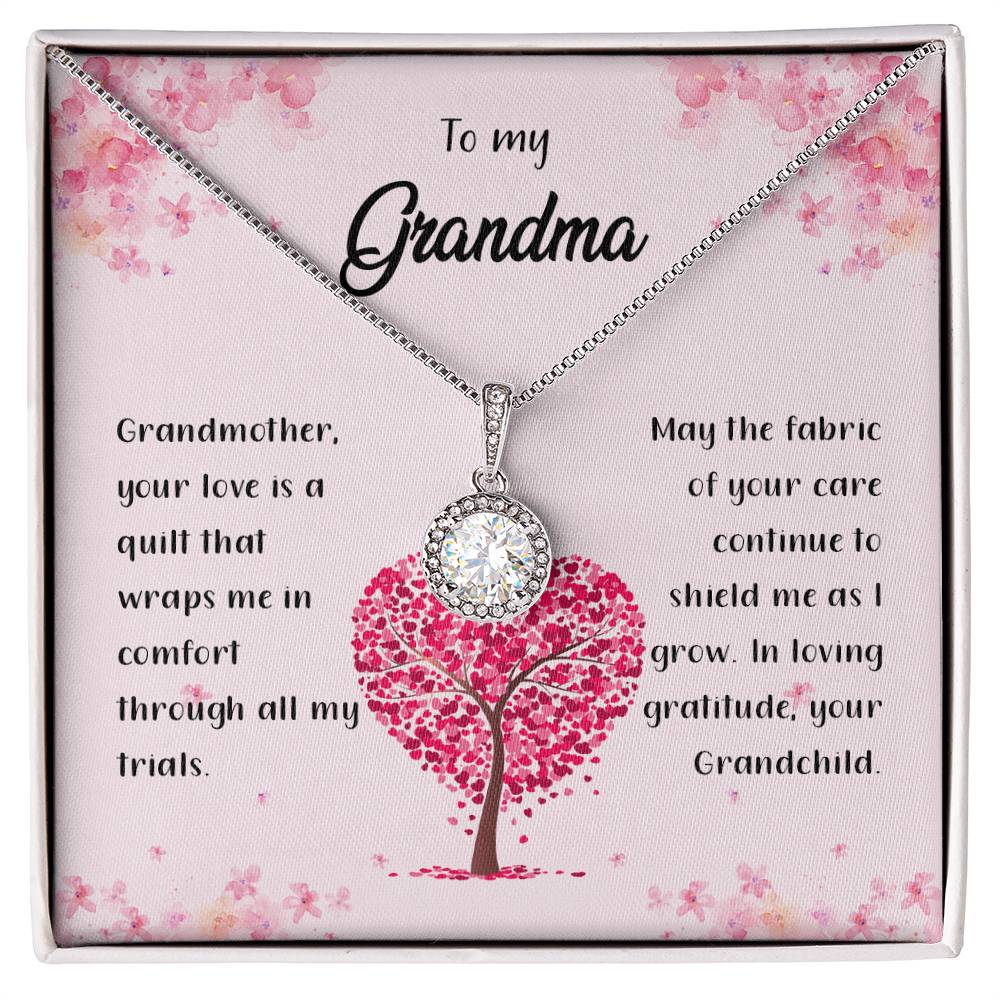 4042a Eternal Hope Necklace, Gift to my Grandma with Beautiful Message Card