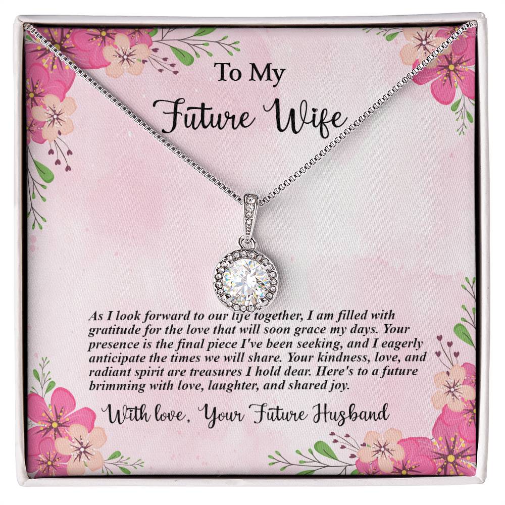 4035b Eternal Hope Necklace, Gift to my Future Wife with Beautiful Message Card