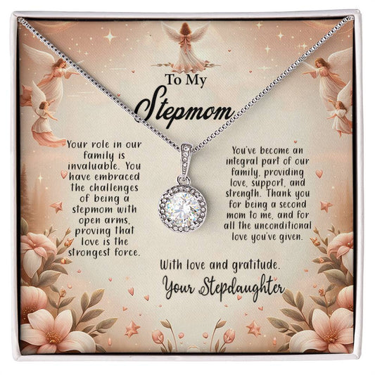 4052b Eternal Hope Necklace, Gift to my Stepmom with Beautiful Message Card