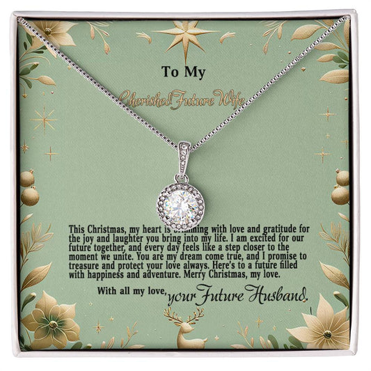 4047c Eternal Hope Necklace, Gift to my Future Wife with Beautiful Message Card