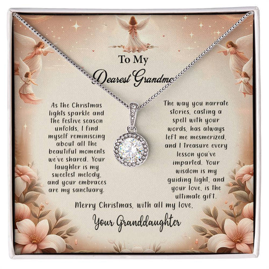 4052c Eternal Hope Necklace, Gift to my Grandma with Beautiful Message Card
