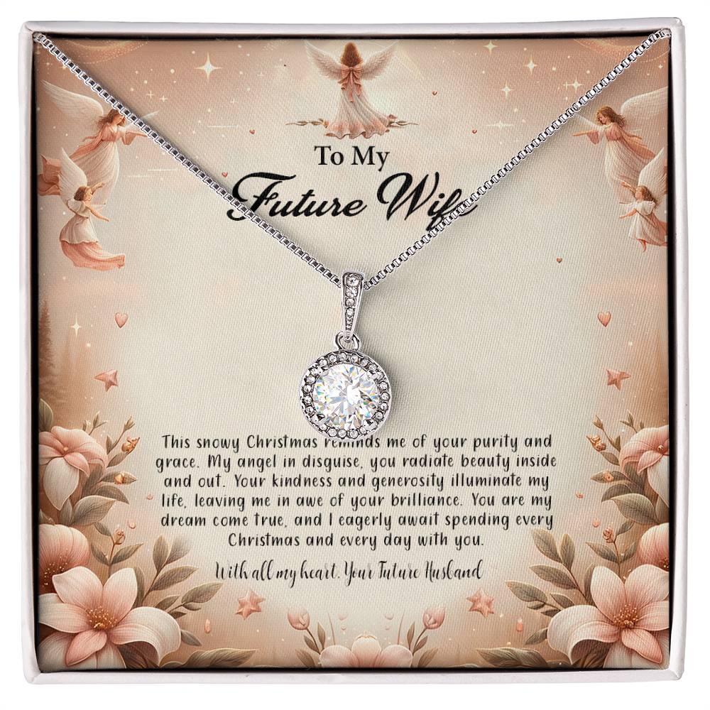 4052e Eternal Hope Necklace, Gift to my Future Wife with Beautiful Message Card