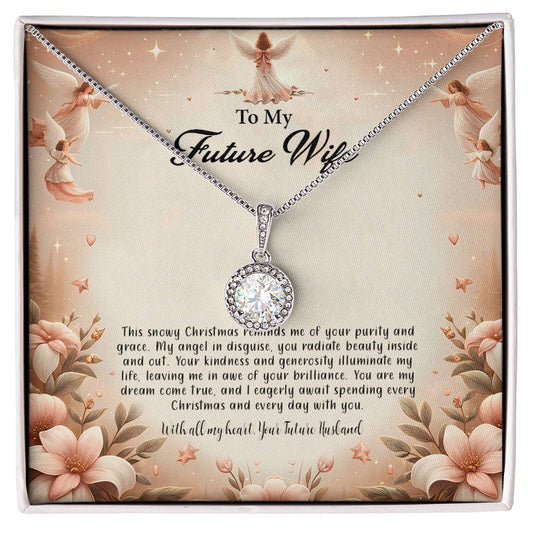 4052e Eternal Hope Necklace, Gift to my Future Wife with Beautiful Message Card