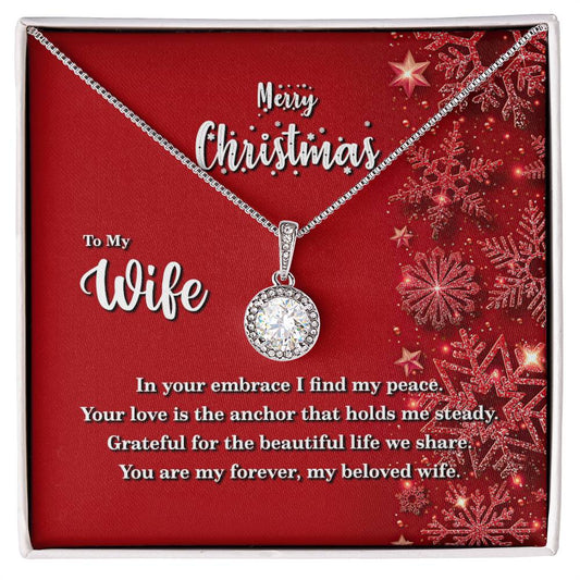 4013 Eternal Hope Necklace, Gift to My Wife with Beautiful Message Card