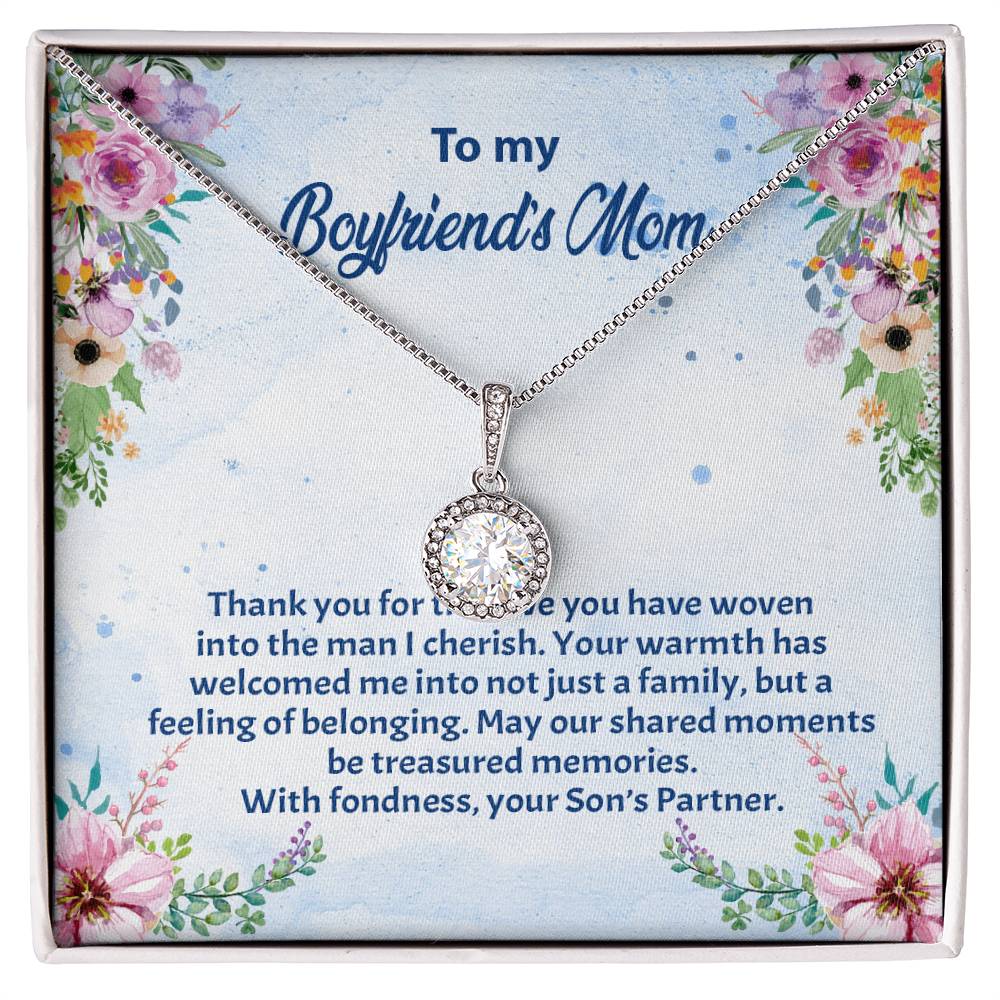 4038d Eternal Hope Necklace, Gift to my Boyfriend's Mom with Beautiful Message Card