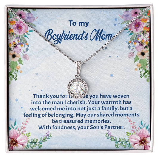 4038d Eternal Hope Necklace, Gift to my Boyfriend's Mom with Beautiful Message Card