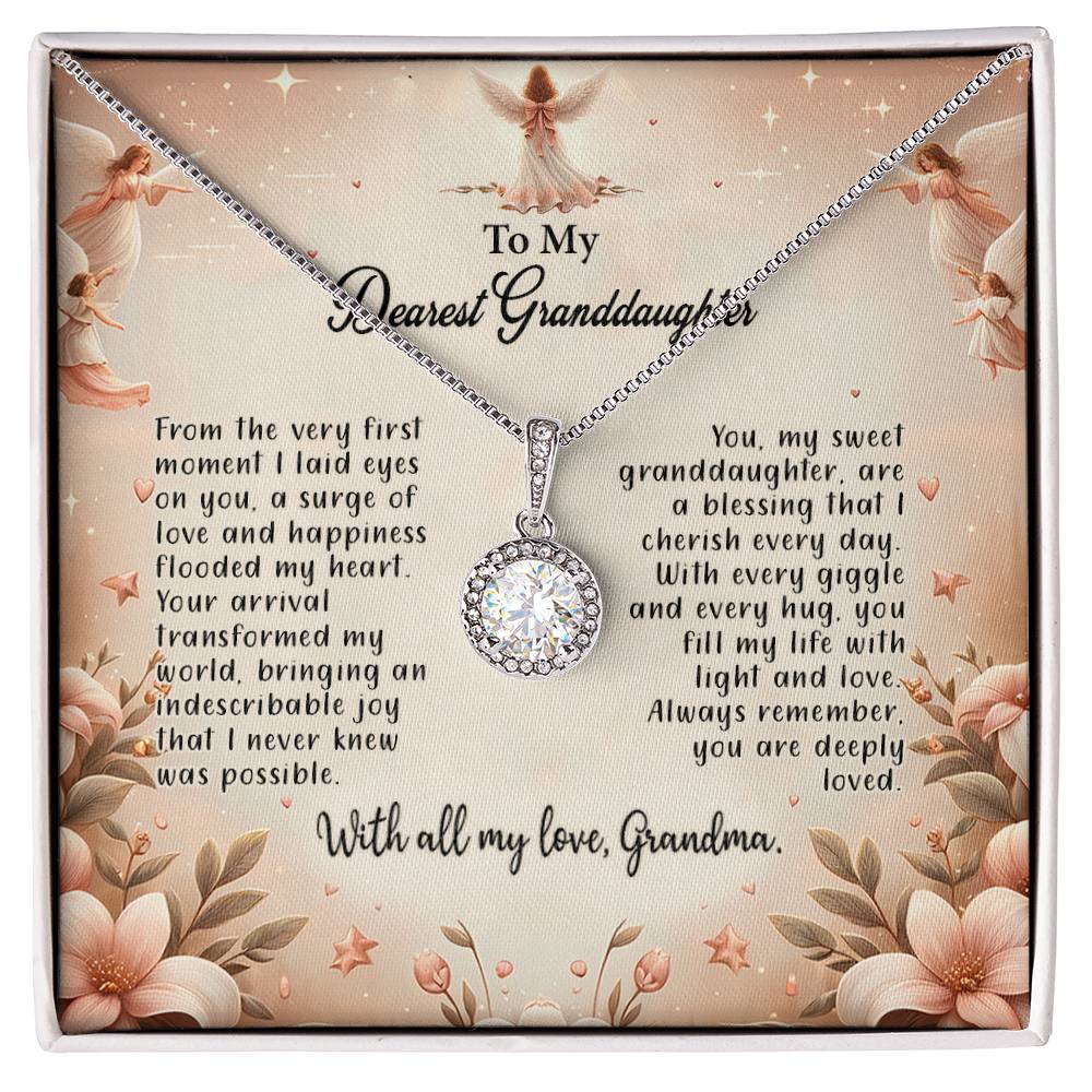 4052a Eternal Hope Necklace, Gift to my Granddaughter with Beautiful Message Card