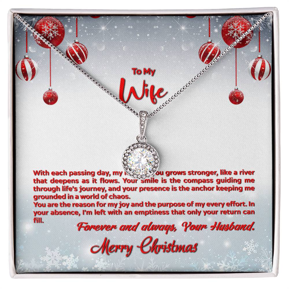 4012a Eternal Hope Necklace, Gift to My Wife with Beautiful Message Card