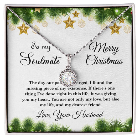 4004a Eternal Hope Necklace, Gift to My Soulmate with Beautiful Message Card