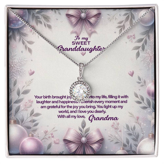 4053a Eternal Hope Necklace, Gift to my Granddaughter with Beautiful Message Card