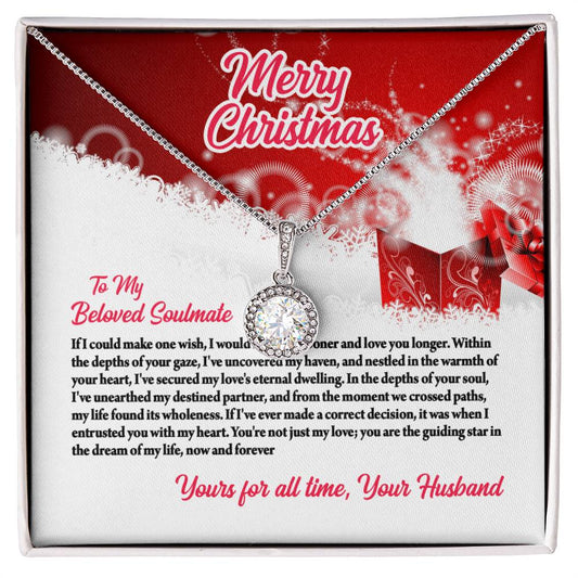 4003c Eternal Hope Necklace, Gift to My Soulmate with Beautiful Message Card