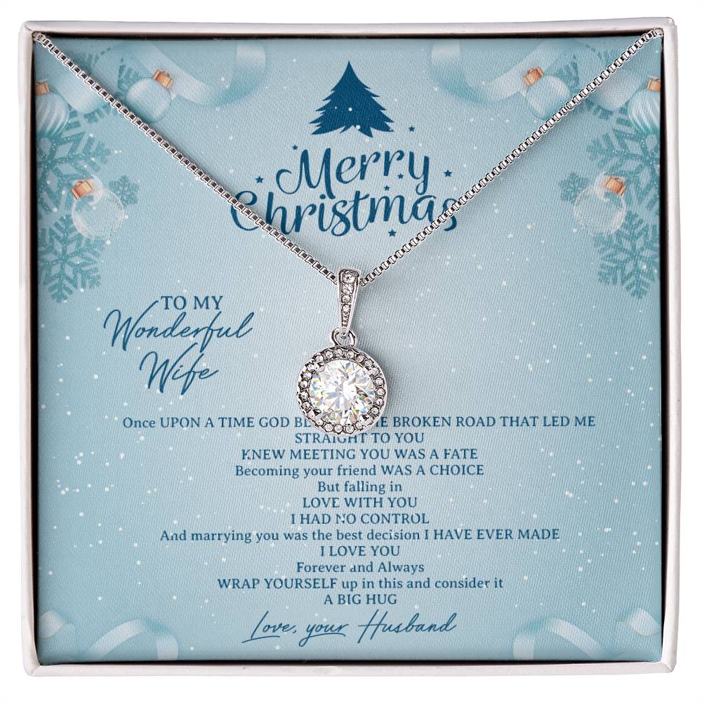 94351b Eternal Hope Necklace, Gift to My Wife with Beautiful Message Card