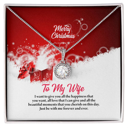 4003 Eternal Hope Necklace, Gift to My Wife with Beautiful Message Card