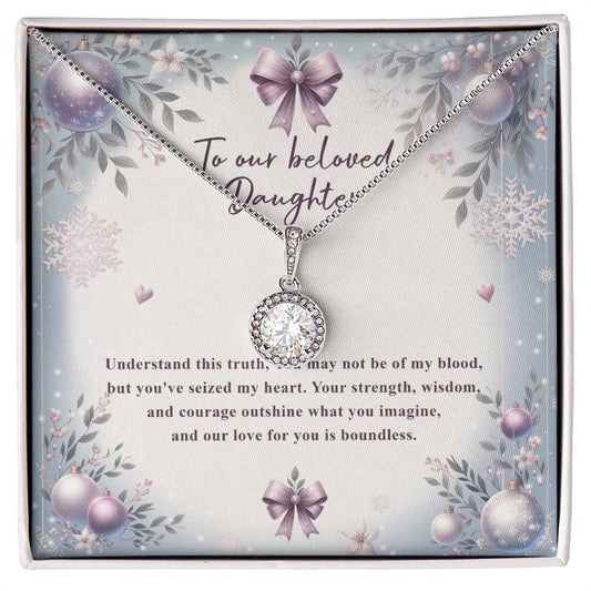 95784 a Eternal Hope Necklace, Gift to my Daughter with Beautiful Message Card