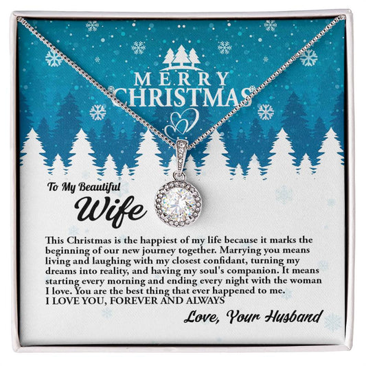 4010c Eternal Hope Necklace, Gift to My Wife with Beautiful Message Card