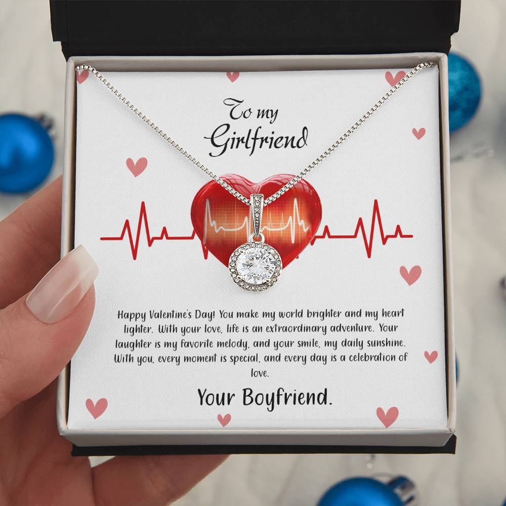 valentine-33c Eternal Hope Necklace, Gift to my Girlfriend with Beautiful Message Card