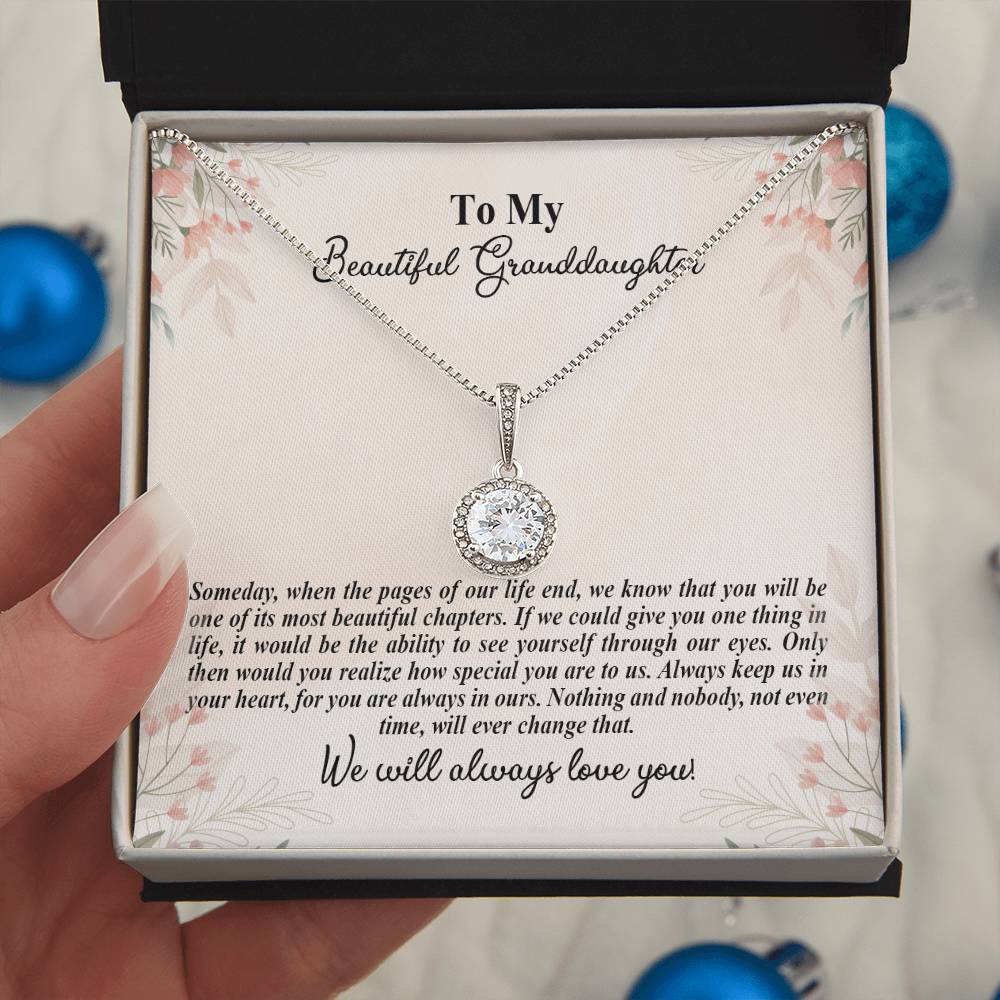 4025d Eternal Hope Necklace, Gift to my Granddaughter with Beautiful Message Card