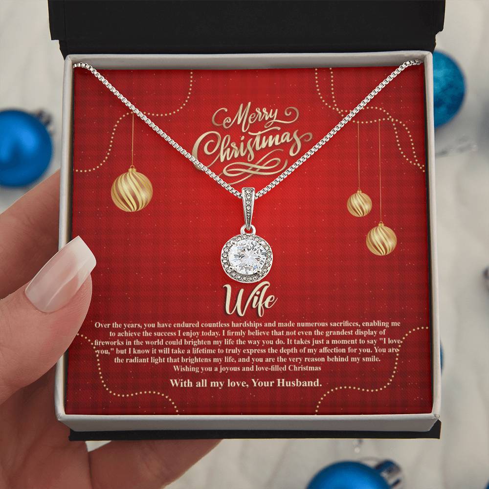 94096a Eternal Hope Necklace, Gift to My Wife with Beautiful Message Card