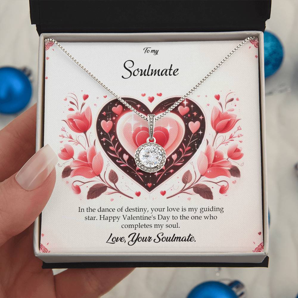 Valentine-st5b Eternal Hope Necklace, Gift to my Soulmate with Beautiful Message Card