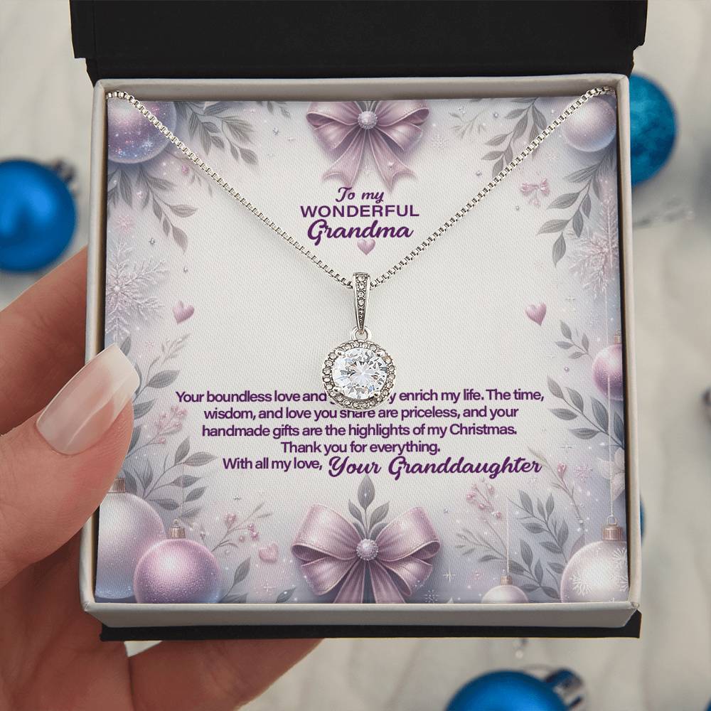 4053d Eternal Hope Necklace, Gift to my Grandma with Beautiful Message Card