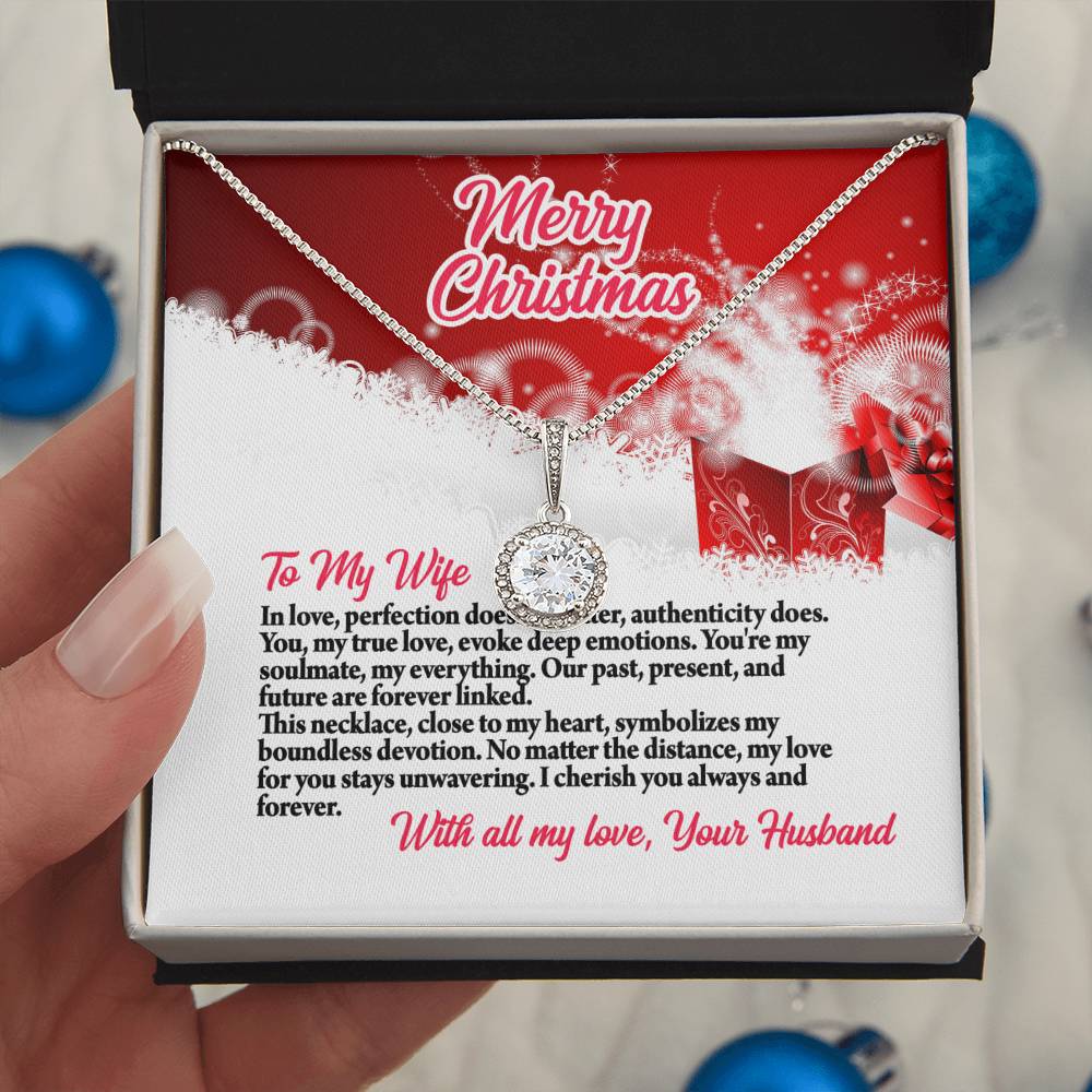 4003b Eternal Hope Necklace, Gift to My Wife with Beautiful Message Card