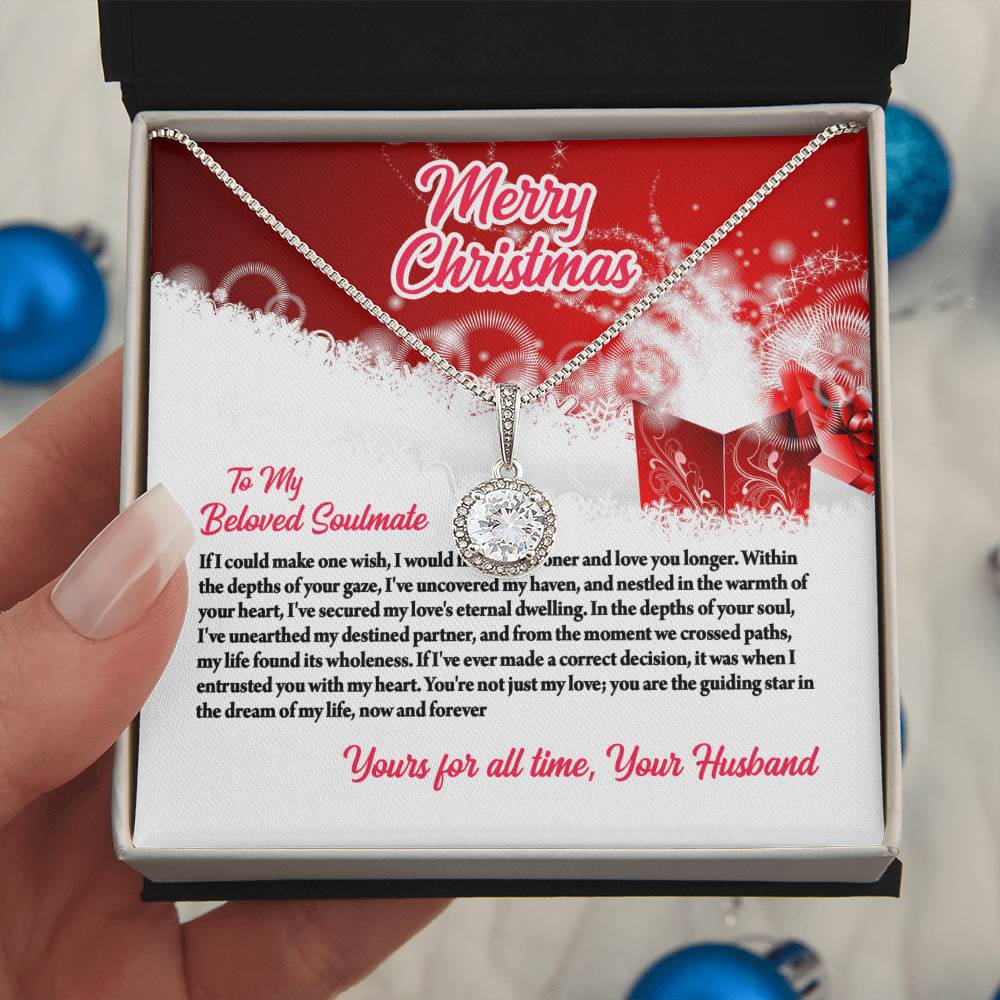 4003c Eternal Hope Necklace, Gift to My Soulmate with Beautiful Message Card