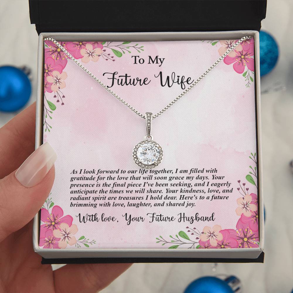 4035b Eternal Hope Necklace, Gift to my Future Wife with Beautiful Message Card