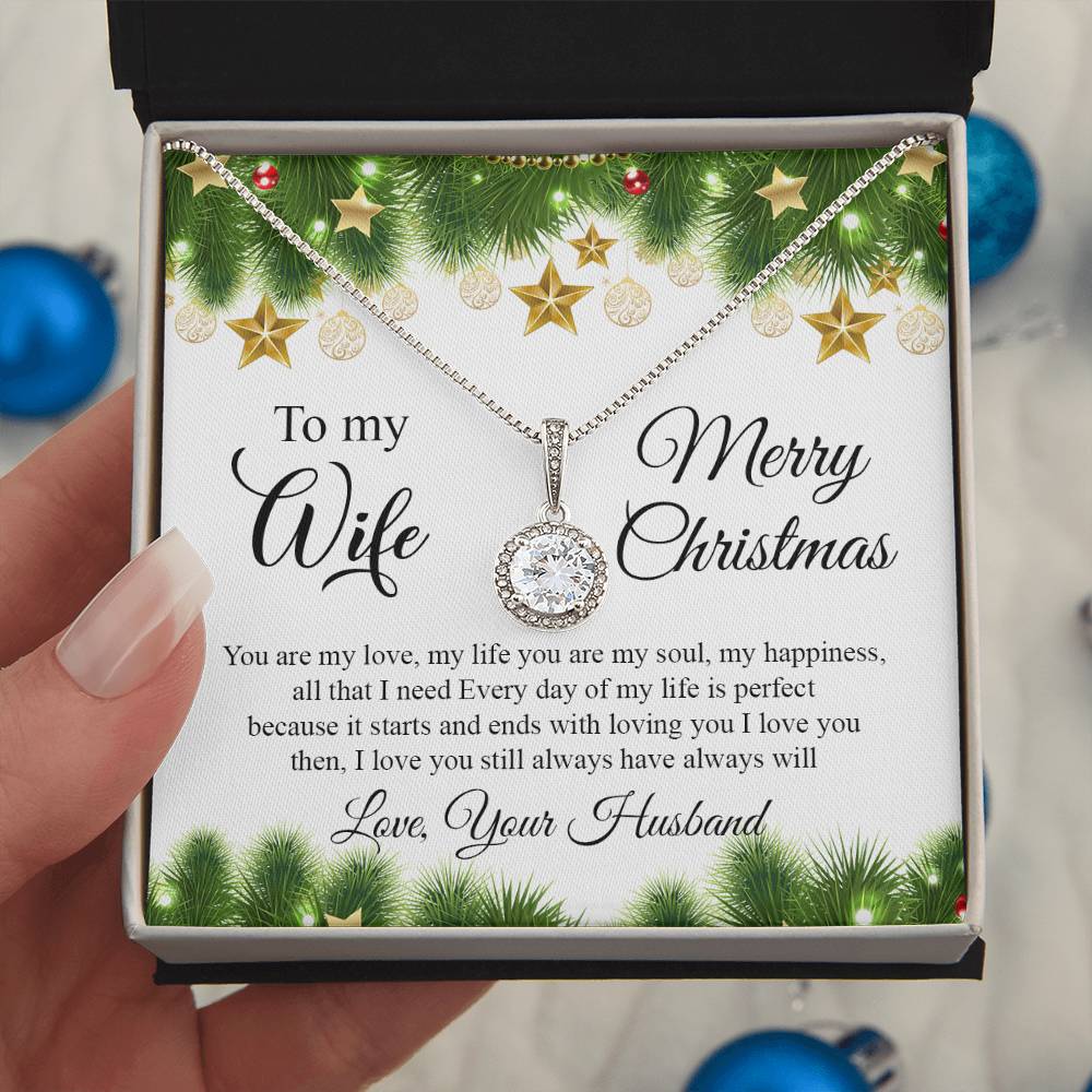 4004 Eternal Hope Necklace, Gift to My Wife with Beautiful Message Card