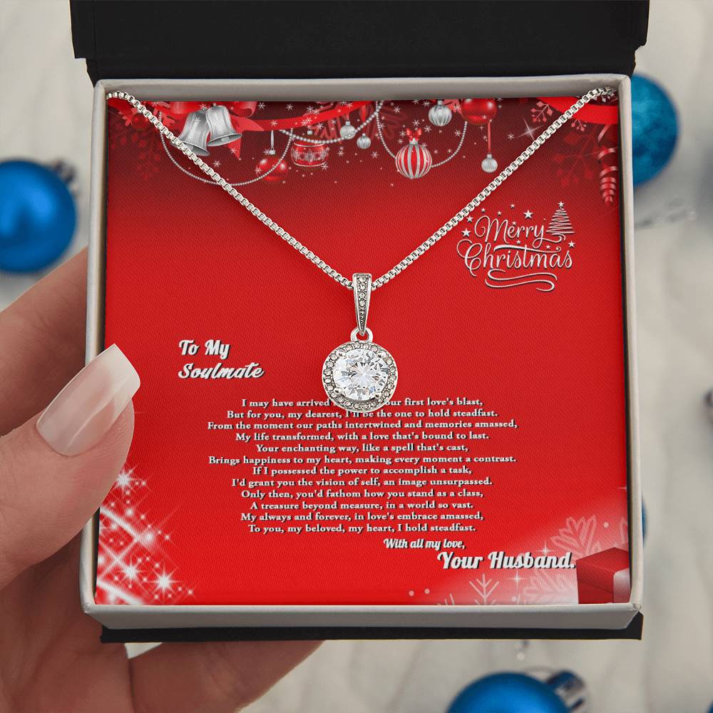 4007a Eternal Hope Necklace, Gift to My Soulmate with Beautiful Message Card