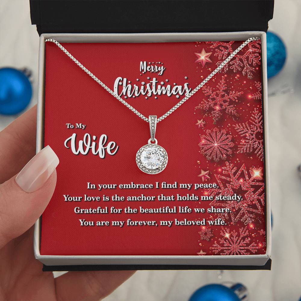 4013 Eternal Hope Necklace, Gift to My Wife with Beautiful Message Card