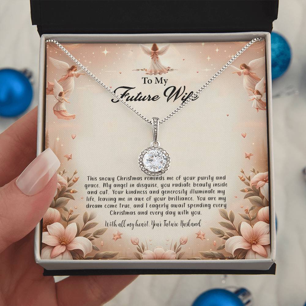 4052e Eternal Hope Necklace, Gift to my Future Wife with Beautiful Message Card