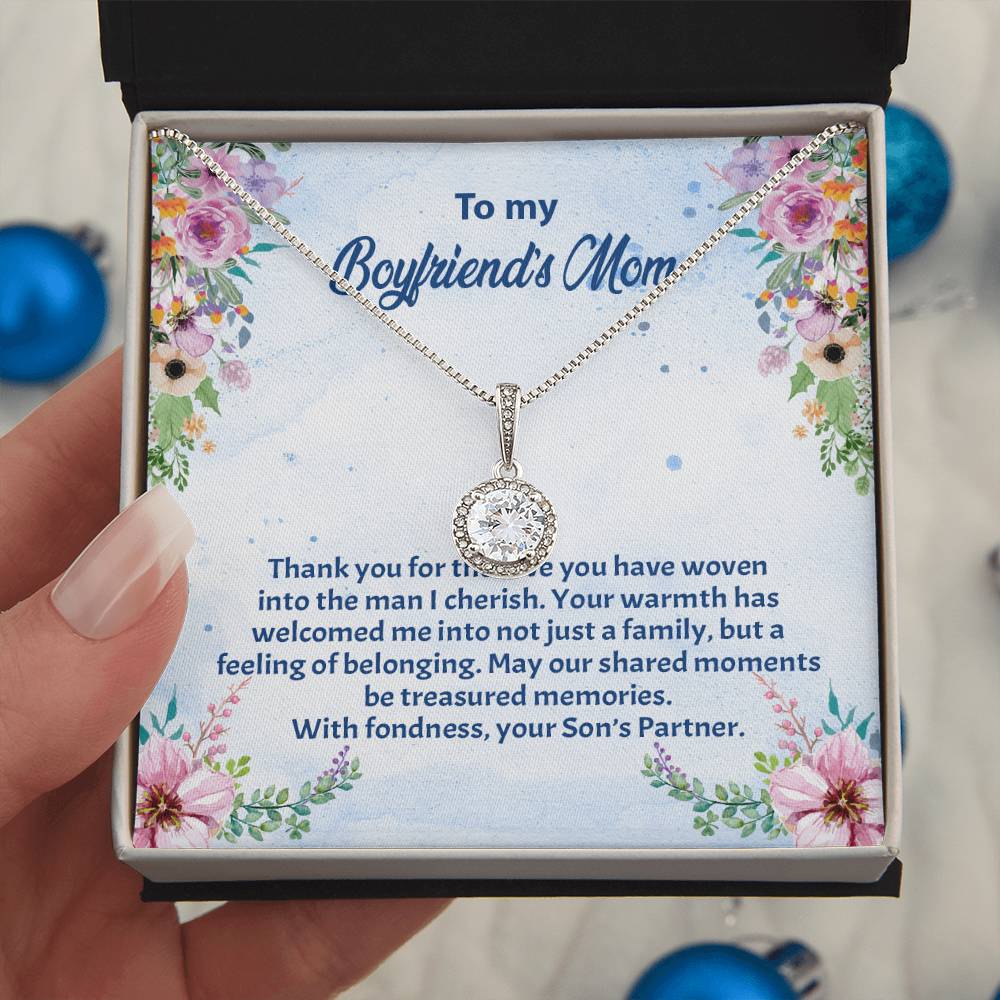 4038d Eternal Hope Necklace, Gift to my Boyfriend's Mom with Beautiful Message Card