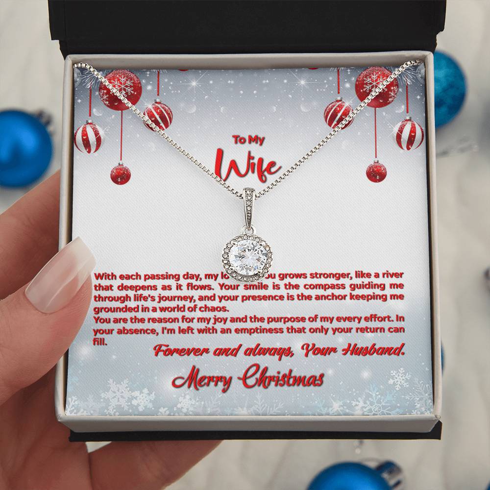 4012a Eternal Hope Necklace, Gift to My Wife with Beautiful Message Card