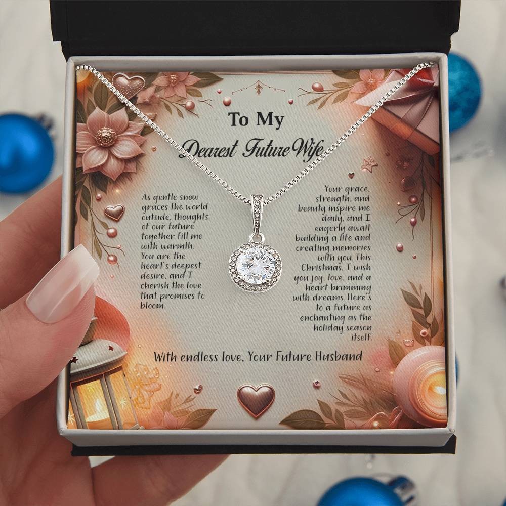 4044b Eternal Hope Necklace, Gift to my Future Wife with Beautiful Message Card