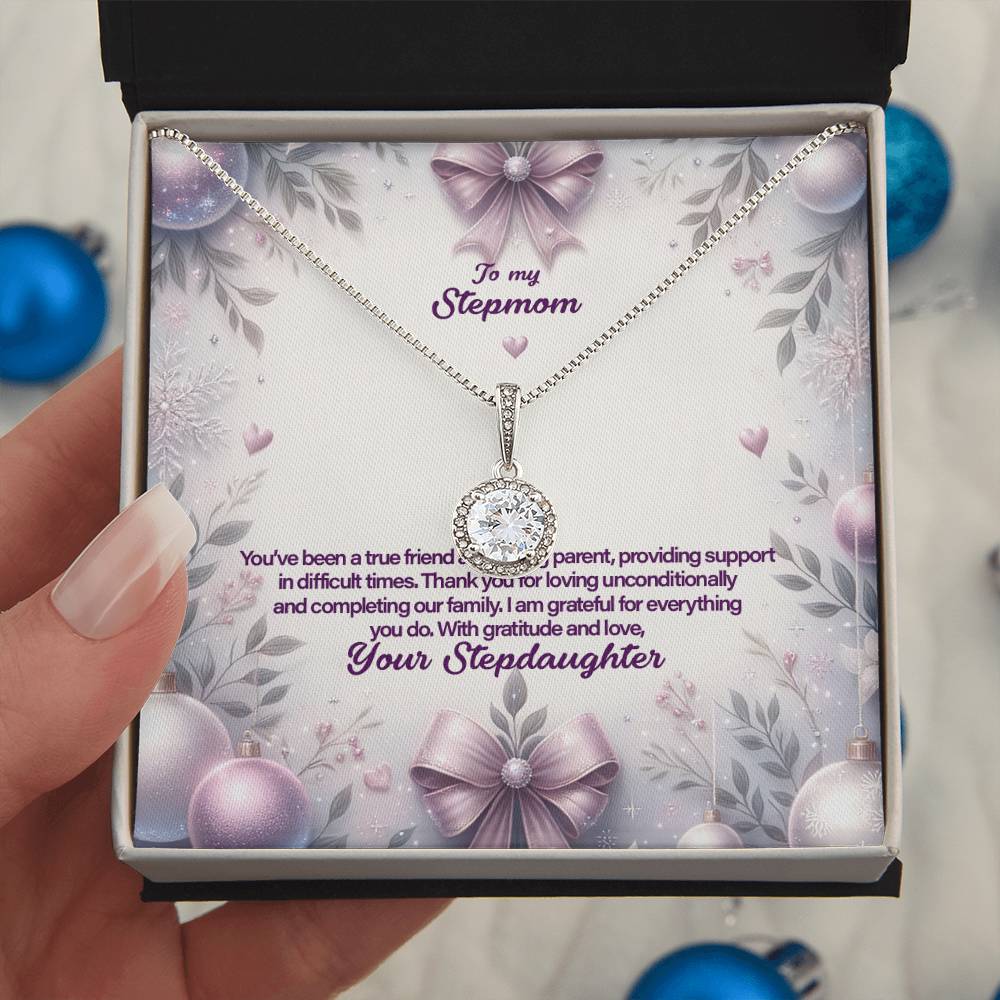 4053b Eternal Hope Necklace, Gift to my Stepmom with Beautiful Message Card