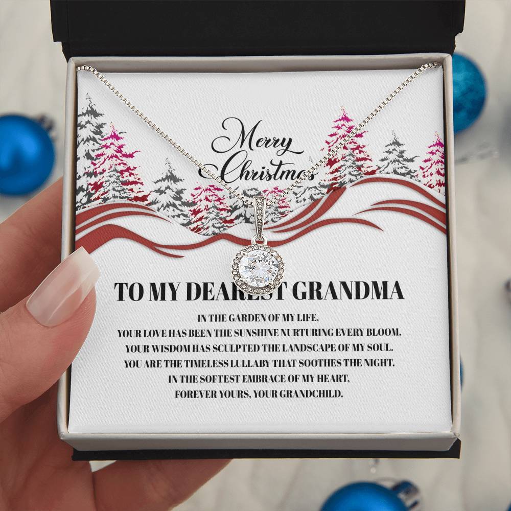 4016b Eternal Hope Necklace, Gift to my Grandma with Beautiful Message Card