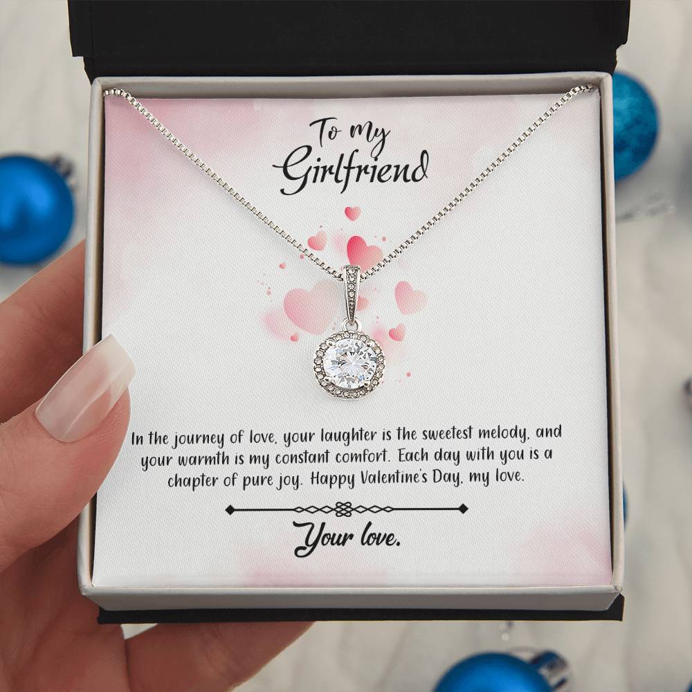 valentine-12c Eternal Hope Necklace, Gift to my Girlfriend with Beautiful Message Card