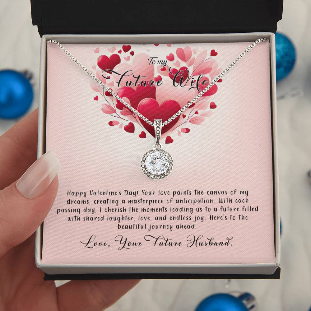 Valentine-st8d  Eternal Hope Necklace, Gift to my Future Wife with Beautiful Message Card