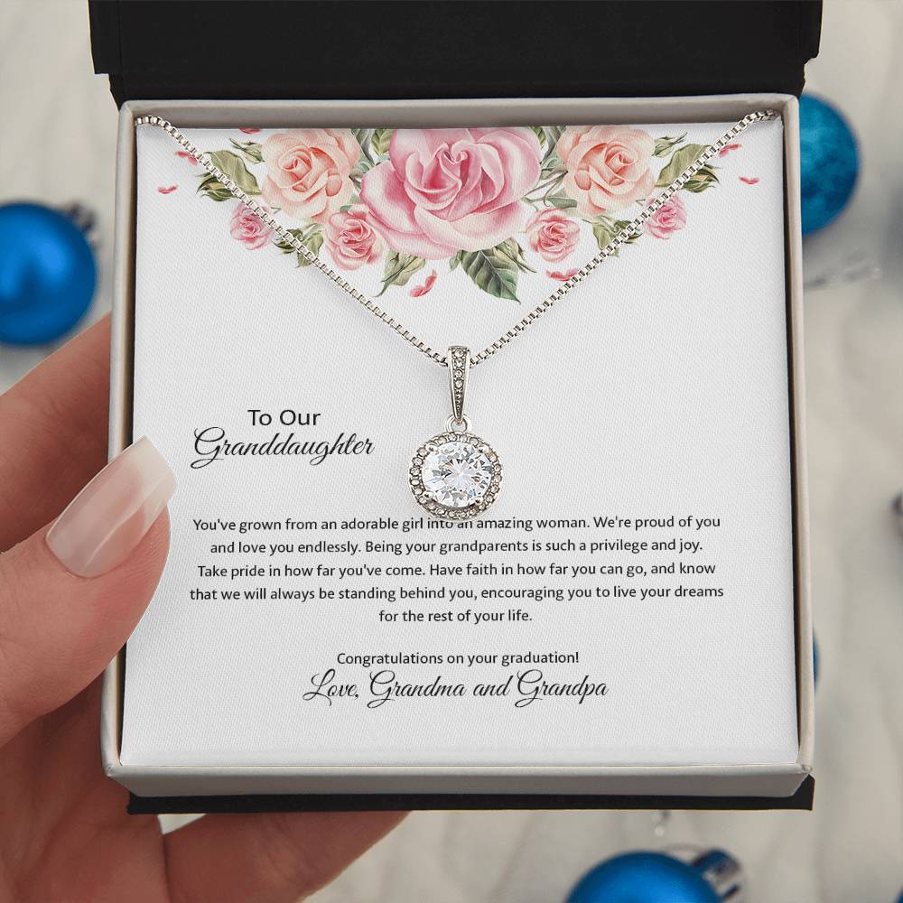 4031a Eternal Hope Necklace, Gift to my Granddaughter with Beautiful Message Card