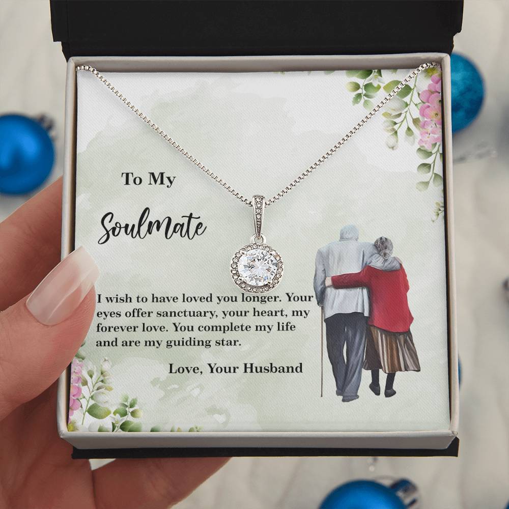 4028c Eternal Hope Necklace, Gift to My Soulmate with Beautiful Message Card