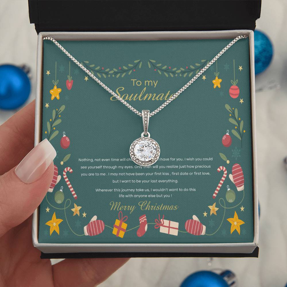 94098 Eternal Hope Necklace, Gift to My Soulmate with Beautiful Message Card