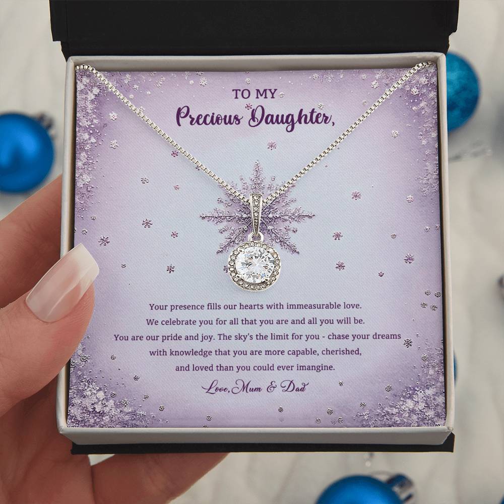 95314-c Eternal Hope Necklace, Gift to my Daughter with Beautiful Message Card